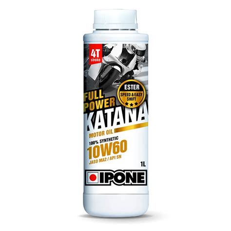 Ipone Full Power Katana 4t Engine Oil 10w60 1 Litre Accessories