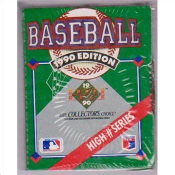 Sealed 1990 Upper Deck High Series 100 Card Factory Set Property Room