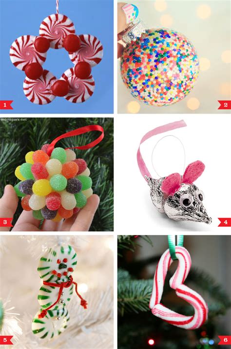 Diy Christmas Ornaments Made From Candy Chickabug