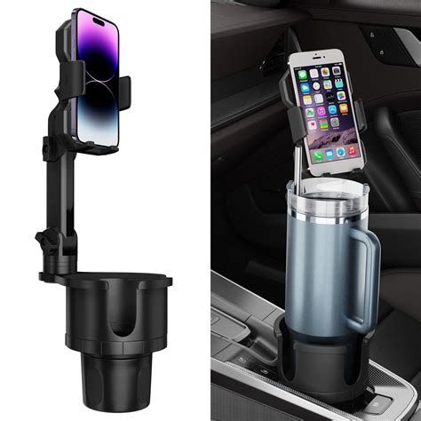 New Cup Holder Expander For Car Cup Holder Phone Mount For Car