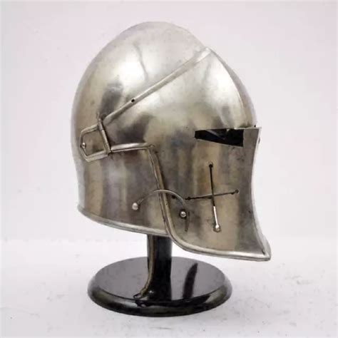 Dgh Casque Crusader M Di Val Viking Chevalier Templier Armure Laiton