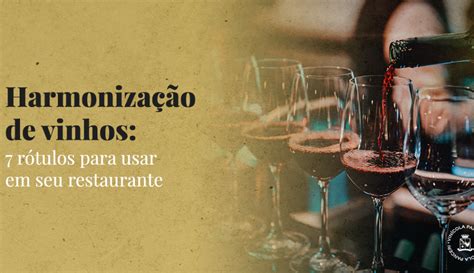 Harmonização de vinhos 7 rótulos para usar em seu restaurante