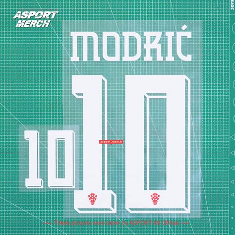 Nameset MODRIC CROATIA AWAY EURO 2024 2025 NAMESET JERSEY CROATIA AWAY