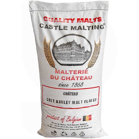 Château Chit Barley Malt Flakes 3 7 EBC 20 kg Beer Polsinelli Enologia