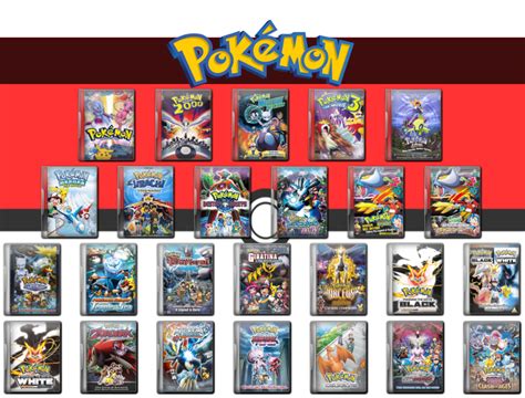 Pokemon Complete Movie Icon Collection 1999 - 2015 by WimboJallis121 on ...