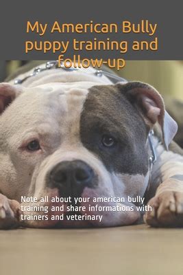 My American Bully puppy training and follow-up: Note all about your ...