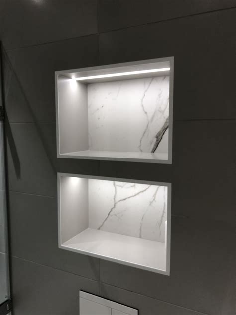 Recessed Vertical Bathroom Shelves at Donna Agin blog