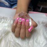 40 Hot Pink French Tip Nails Make A Bold Statement