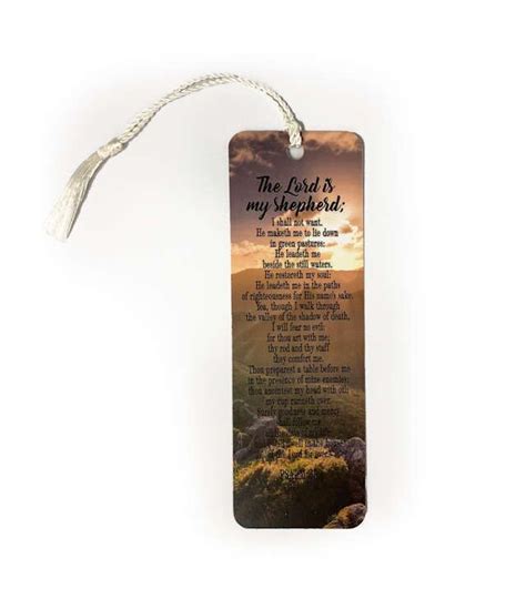 Psalm 23 Bookmark