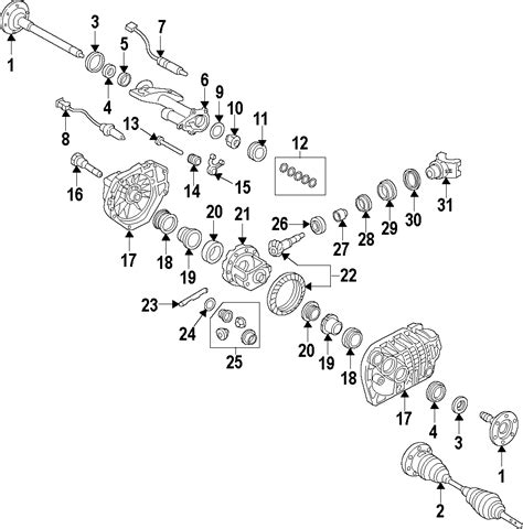 2003 Chevy Silverado Front Axle Diagram