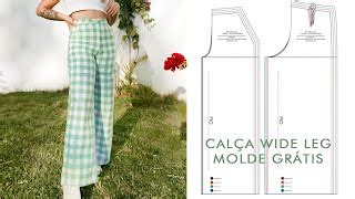 Descobrir 70 imagem molde calça wide leg br thptnganamst edu vn