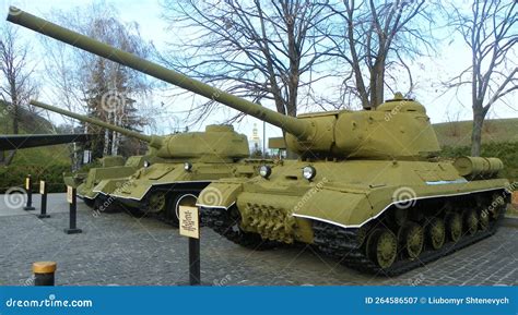 Ukraine, Kyiv, World War II Museum, Soviet Tanks Editorial Photography ...