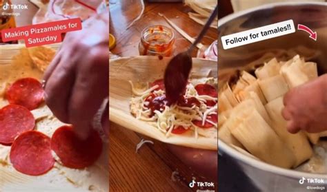 Mamma Mia Usuario De TikTok Crea Pizza Tamal Y Su Receta Se Hace Viral