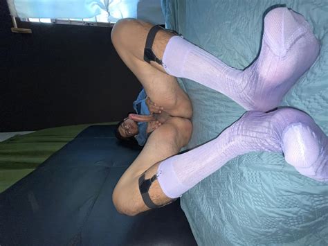 Sunday Hot Pink Socks And Garters Nude Pics Xhamster
