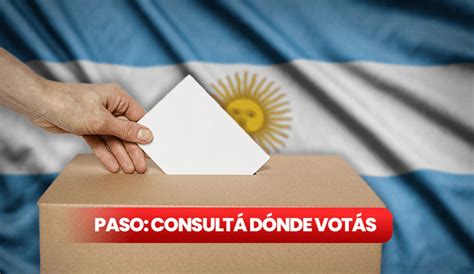 Elecciones Paso 2023 Consultá El Padrón Electoral 2023 Para Saber