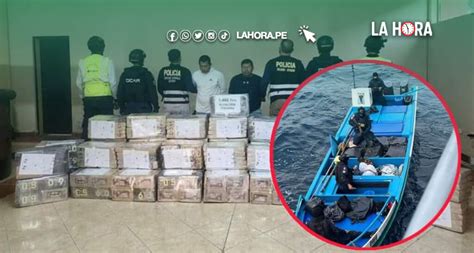 Tumbes Decomisan 1 460 kilos de cocaína en embarcación durante operativo