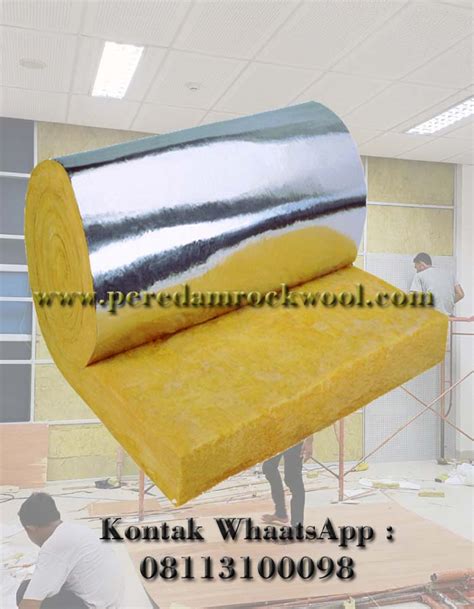 Jual Glasswool Blanket D Kg Ecowool Peredam Rockwool