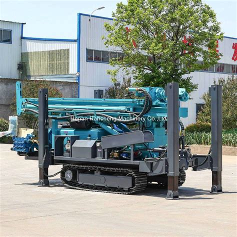 M Depth Crawler Pneumatic Water Well Drilling Rig Water Well