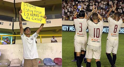 Universitario de Deportes El hincha de la U que conmovió a todos en