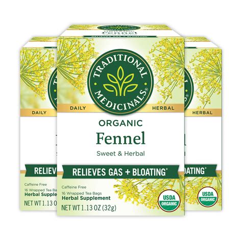 Organic Fennel Tea | Traditional Medicinals