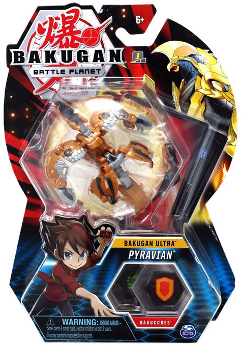 Bakugan Battle Planet Battle Brawlers Ultra Single Figure Pyravian - ToyWiz