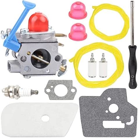 ZAMDOE Vergaser Kit für Husqvarna 124L 125L 125LD 125R 125RJ 128C 128CD