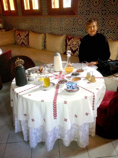 Tangiers Diary: MOROCCAN BREAKFAST