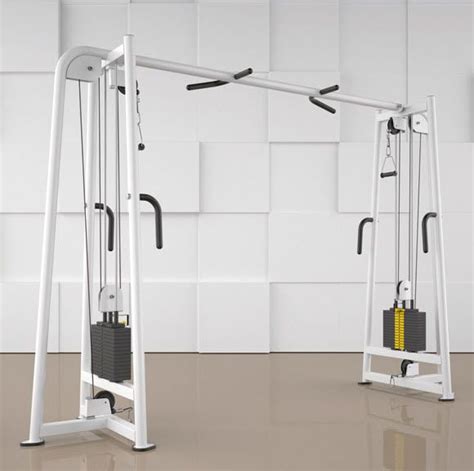 Dual Cable Machine Barbell Off 52