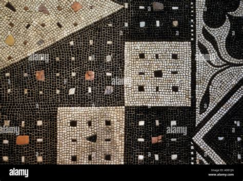 Archeological Mosaic Square Tiles Hi Res Stock Photography And Images