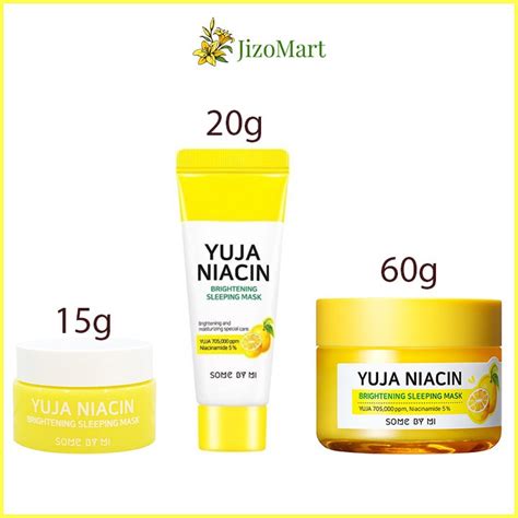 Mặt Nạ Ngủ Dưỡng Trắng Sáng Da Mờ Thâm Some By Mi Yuja Niacin 30 Days