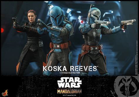 Star Wars The Mandalorian Koska Reeves 1 6 Figur Hot Toys SPACEart