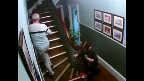 Drunk Couple Falling Down Stairs Youtube