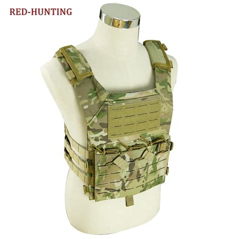 Tactical Laser Cut Molle Vest Body Armor Hunting Vest Magazine Chest