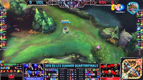 麥卡貝ESportsLCS 2015 Summer EU Playoffs D2 ROC vs UOL Game1中文轉播 YouTube