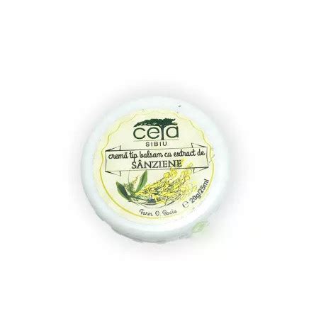 Unguent Sanziene 25 Ml Ceta Naturisti Ro