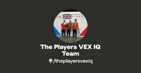 The Players Vex Iq Team Facebook Linktree