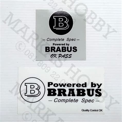 Jual Stiker Sticker Brabus Quality Control Tempel Dalam Shopee