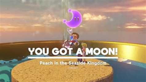 Seaside Kingdom Power Moon No Peach In The Seaside Kingdom