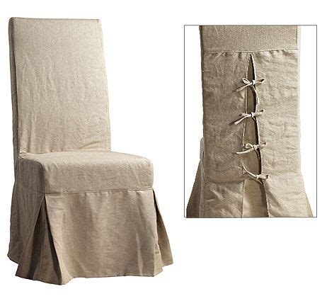 Linen Slipcovers For Dining Chairs Dining Chair Slipcovers Slip