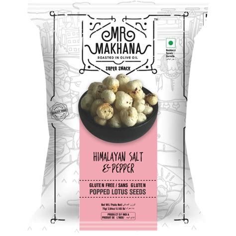 Mr Makhana Himalayan Salt And Pepper Snackstar