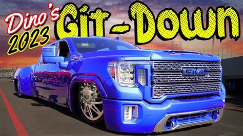 Worlds Biggest Gm Truck Show Dinos Git Down 2023 Day 2 Youtube