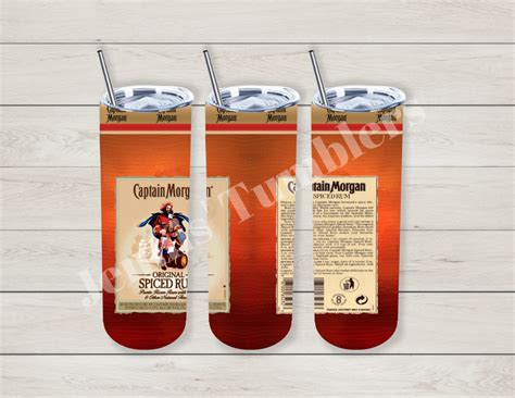 Captain Spiced Rum 20oz Tumbler – Jennis Tumblers