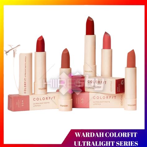 Jual Wardah Colorfit Ultralight Matte Lipstick Ringan Dan Lembut Di