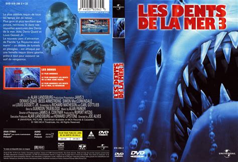 Jaquette Dvd De Les Dents De La Mer Cin Ma Passion