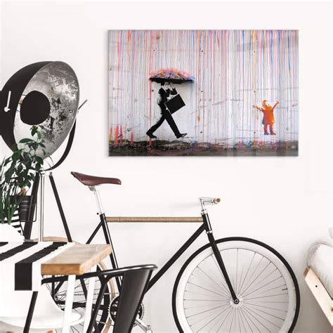 Der Gro E Banksy Bilder Kunstdrucke Online Shop Wall Art De