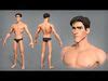 D Model Cartoon Male Character Scott Base Mesh Vr Ar Low Poly