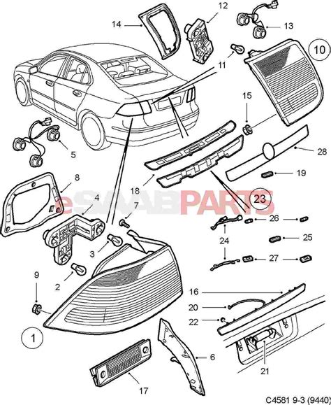 [12785763] SAAB Lamp - Saab Parts from eSaabParts.com