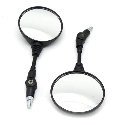 Universal Folding Motorcycle Mirror Motorbike Side Mirrors Rearview