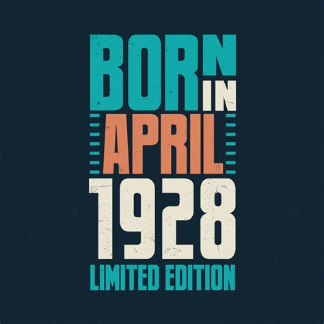 Born in April 1928. Birthday celebration for those born in April 1928 ...