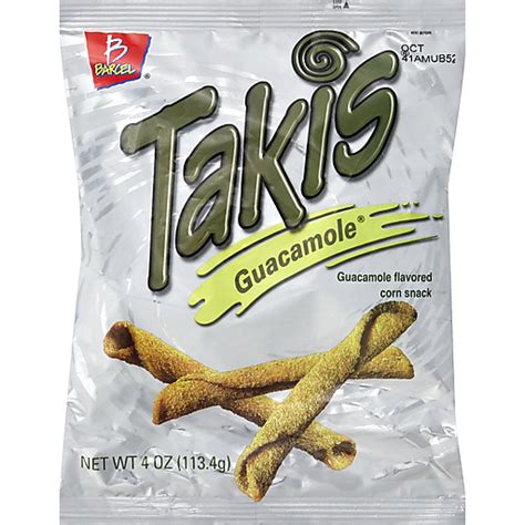 NEW BARCEL TAKIS GUACAMOLE FLAVORED TORTILLA CHIPS OZ BAG FREE SHIPPING ...